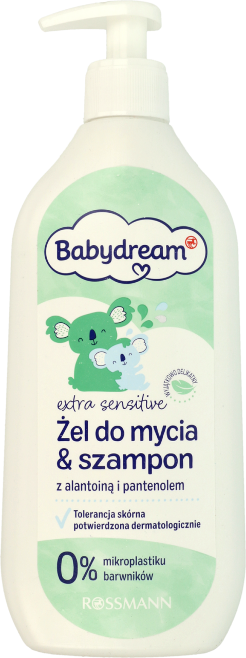 4 babydream żel do mycia i szampon