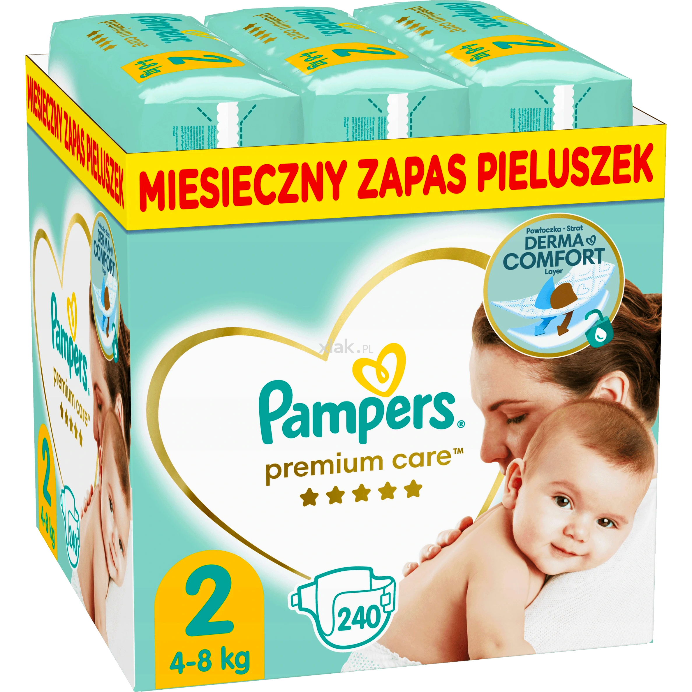 pampers 2 wchłania kupki