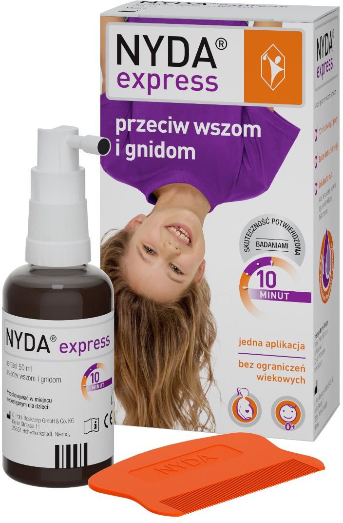 nyda szampon i spray na wszy