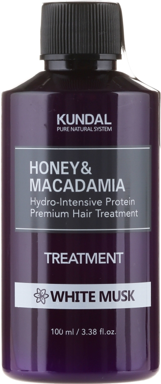 kundal odżywka do włosów białe piżmo honey&macadamia treatment white musk