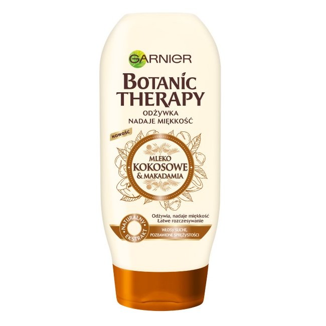 garnier botanic therapy mleko kokosowe & macadamia odżywka do włosów