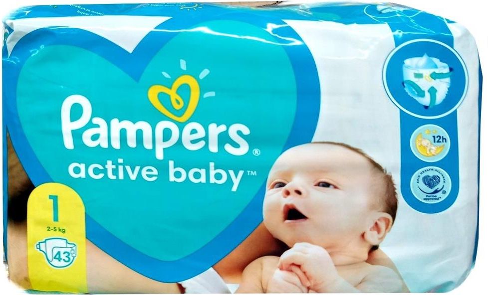 pampers new baby-dry pieluchy 1 newborn