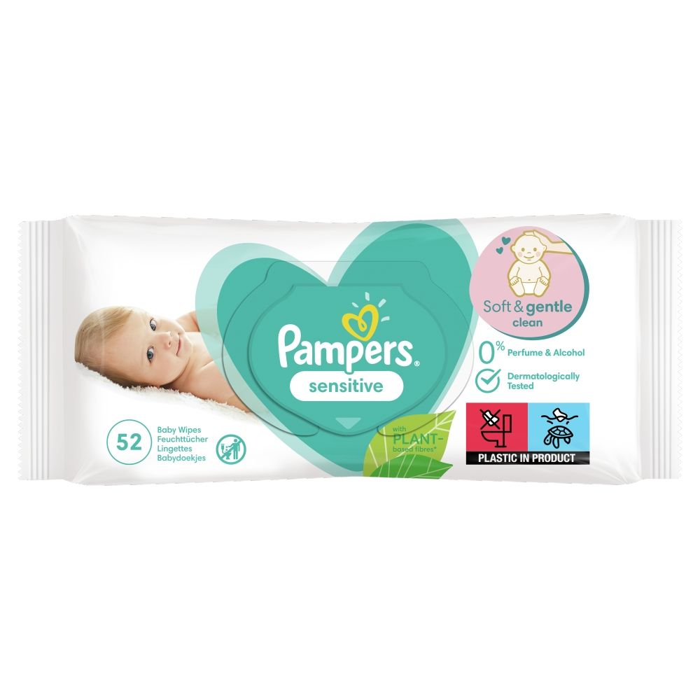 chusteczki pampers sensitive najtaniej