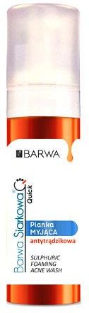 barwa siarkowa pianka do mycia twarzy 150ml