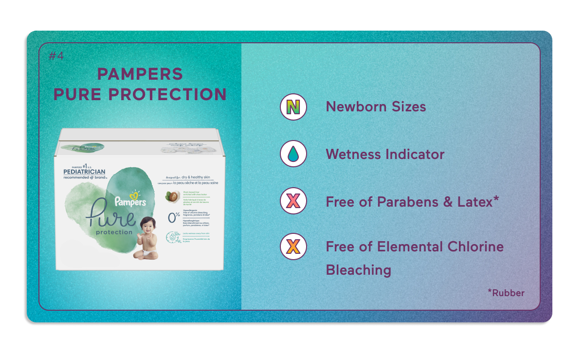 pampers pure harmony difference