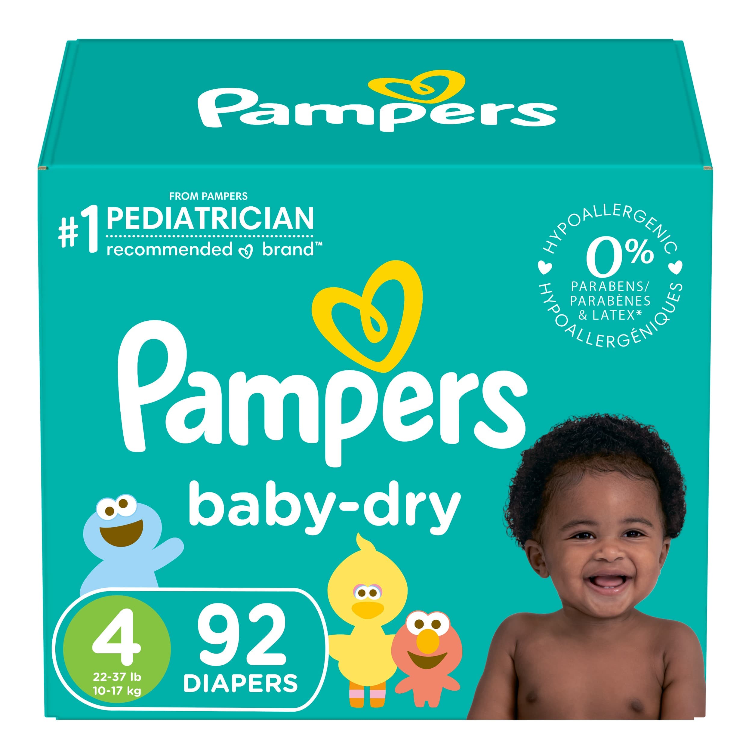 pampers new baby dry 4