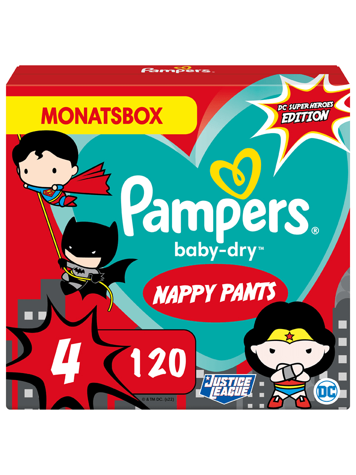 pampers pans 4 120 szt