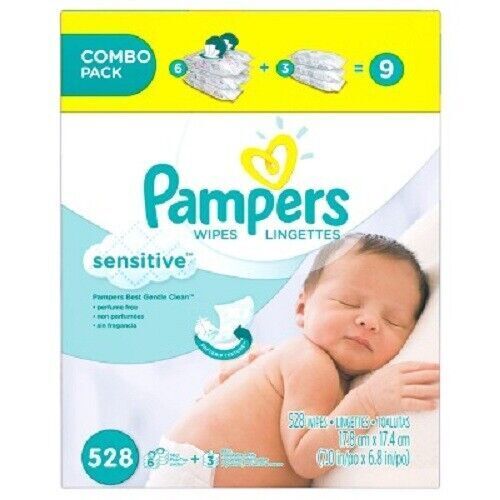 pampers sensitive 528