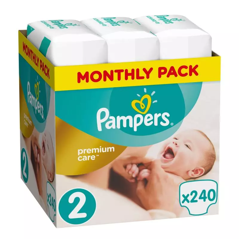 pampers premium care 240 szt