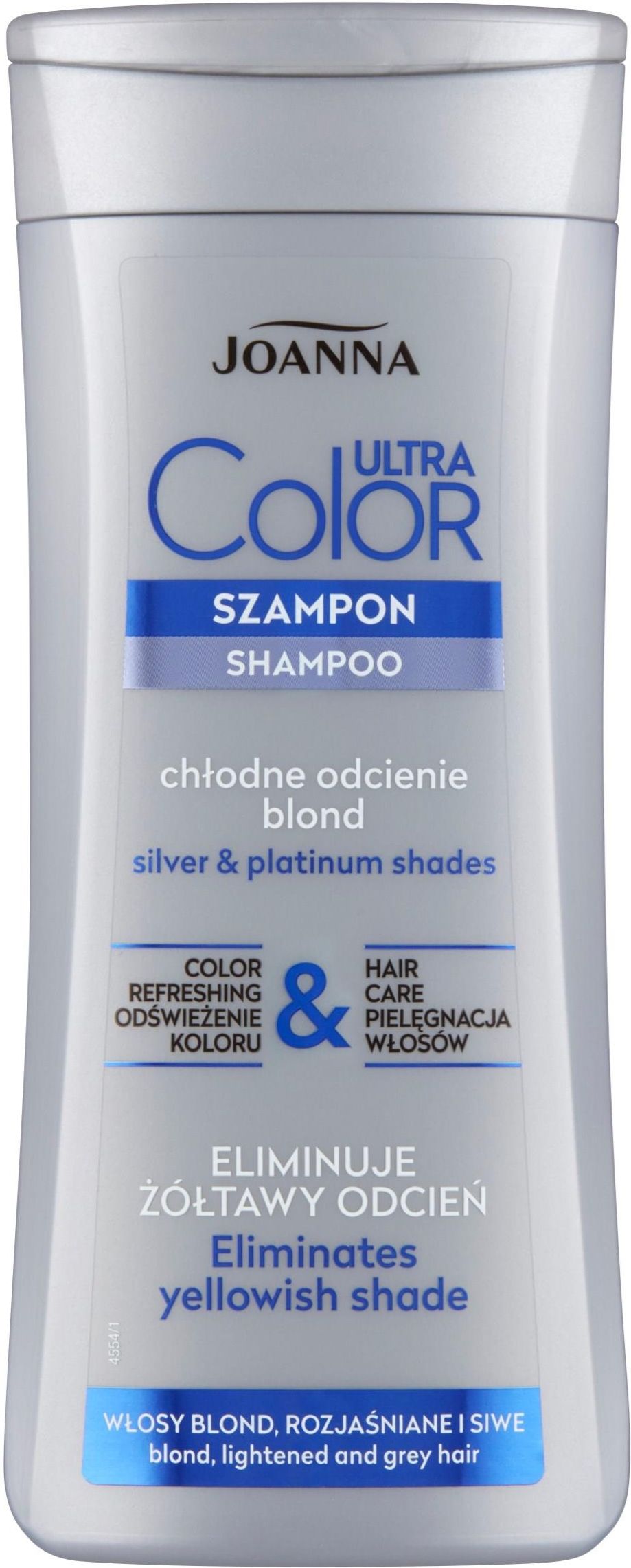 szampon joanna ultra color system do włosów blond