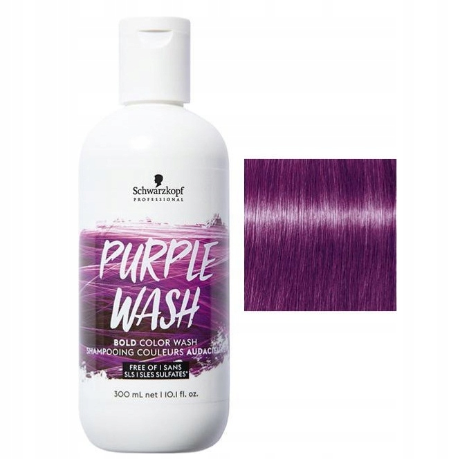 schwarzkopf bold color wash szampon koloryzujący fioletowy 300ml