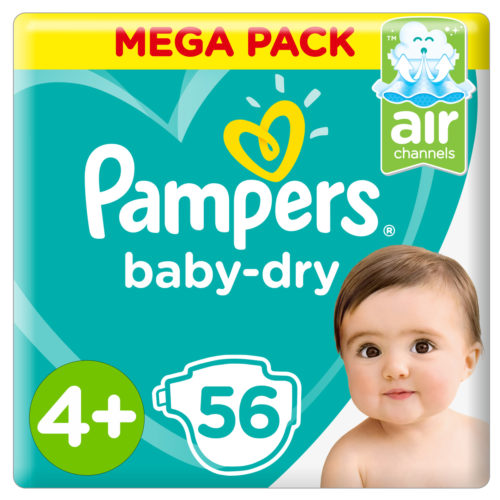 pampers baby dry 4 56