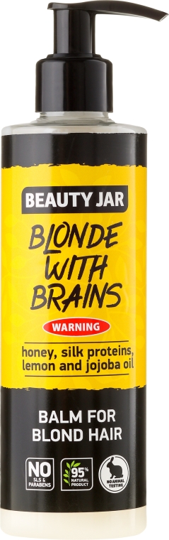 Beauty Jar „Blondynka z mózgiem” – szampon do włosów blond 150ml