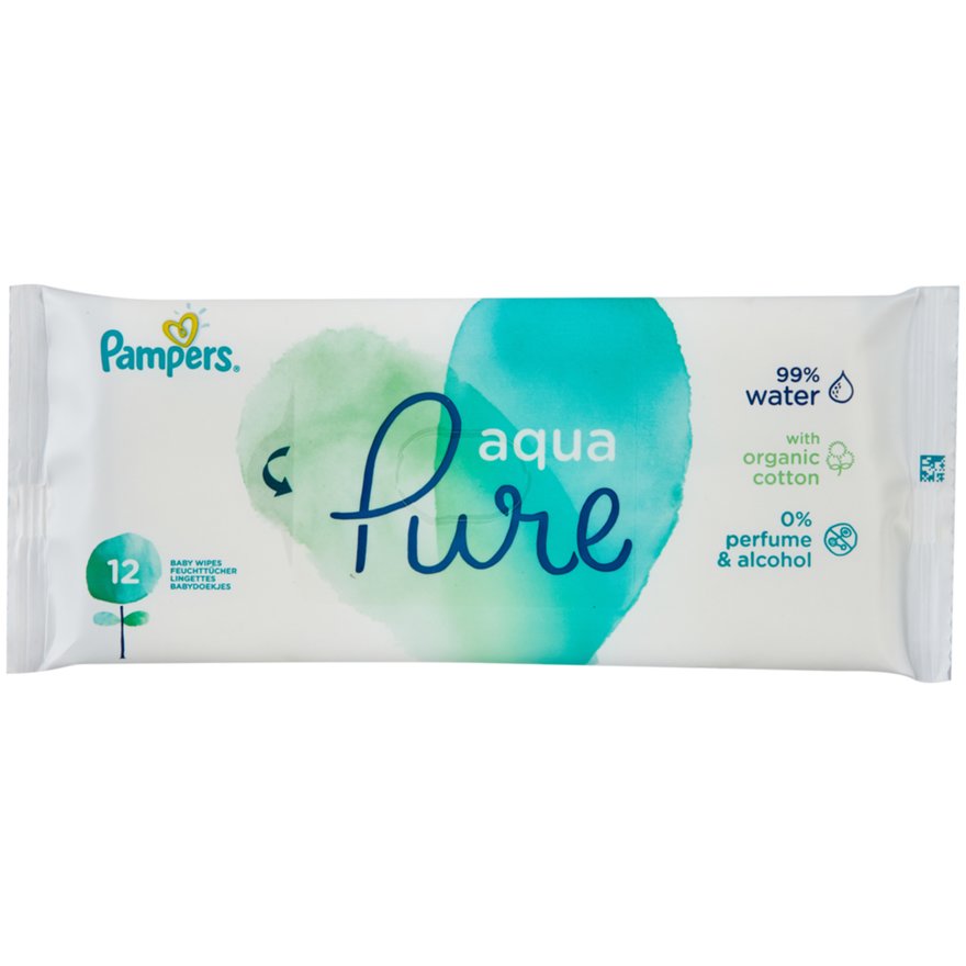 pampers pure chusteczki opinie