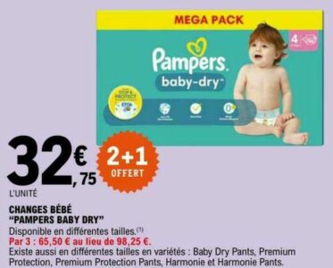 leclerk pampers