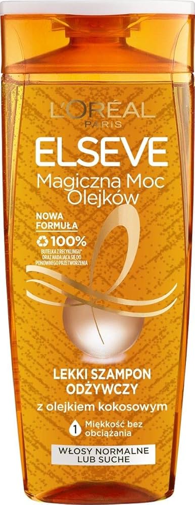 elseve szampon magiczna moc olejków do włosów normalnych z