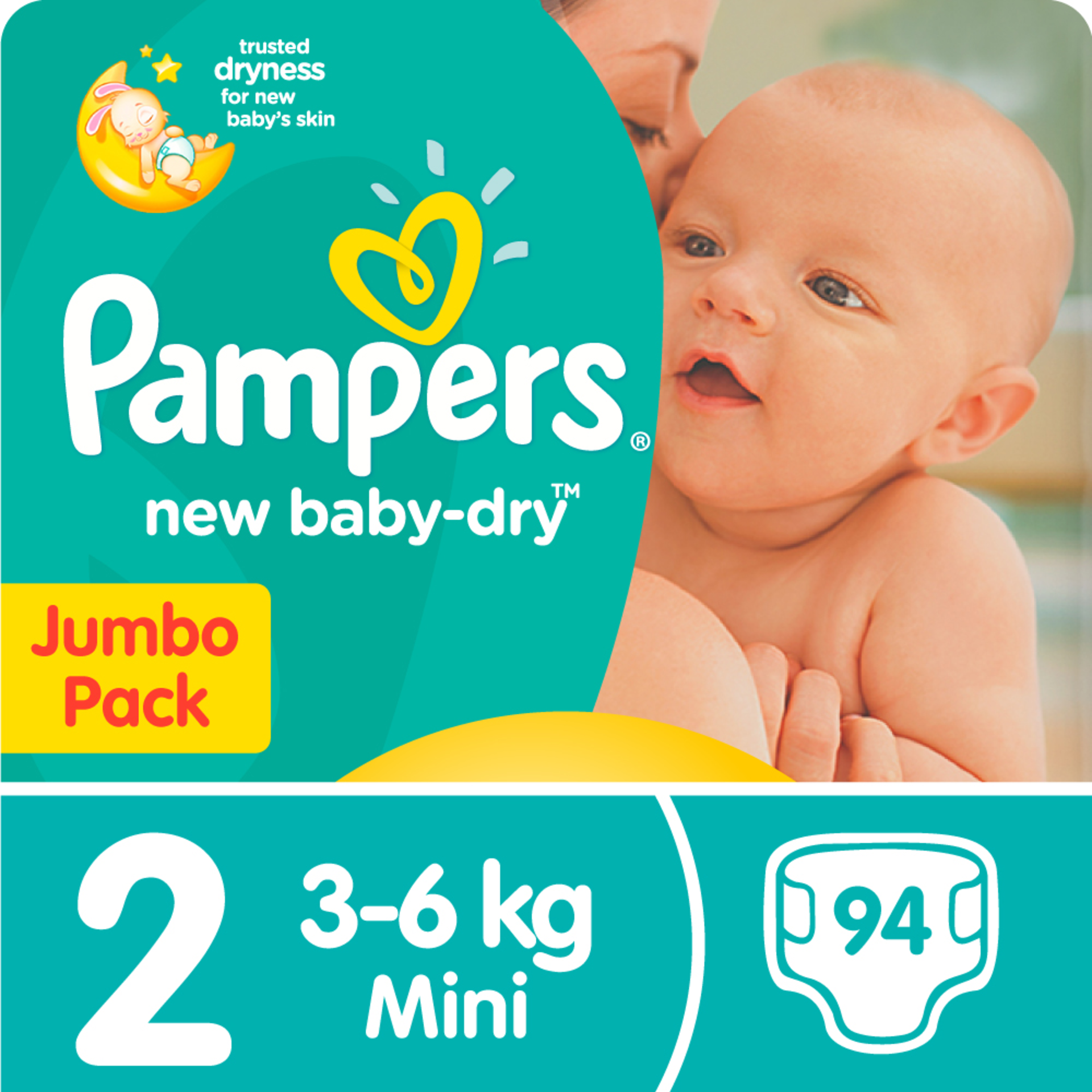 pampers new baby-dry pieluchy 2