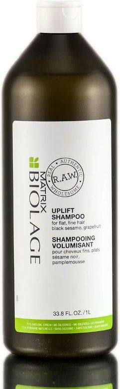 matrix biolage raw uplift shampoo szampon na objętość włosów cienkich