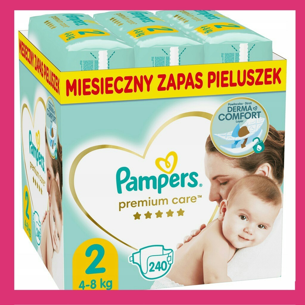 pampers premium care 2 240 szt emag