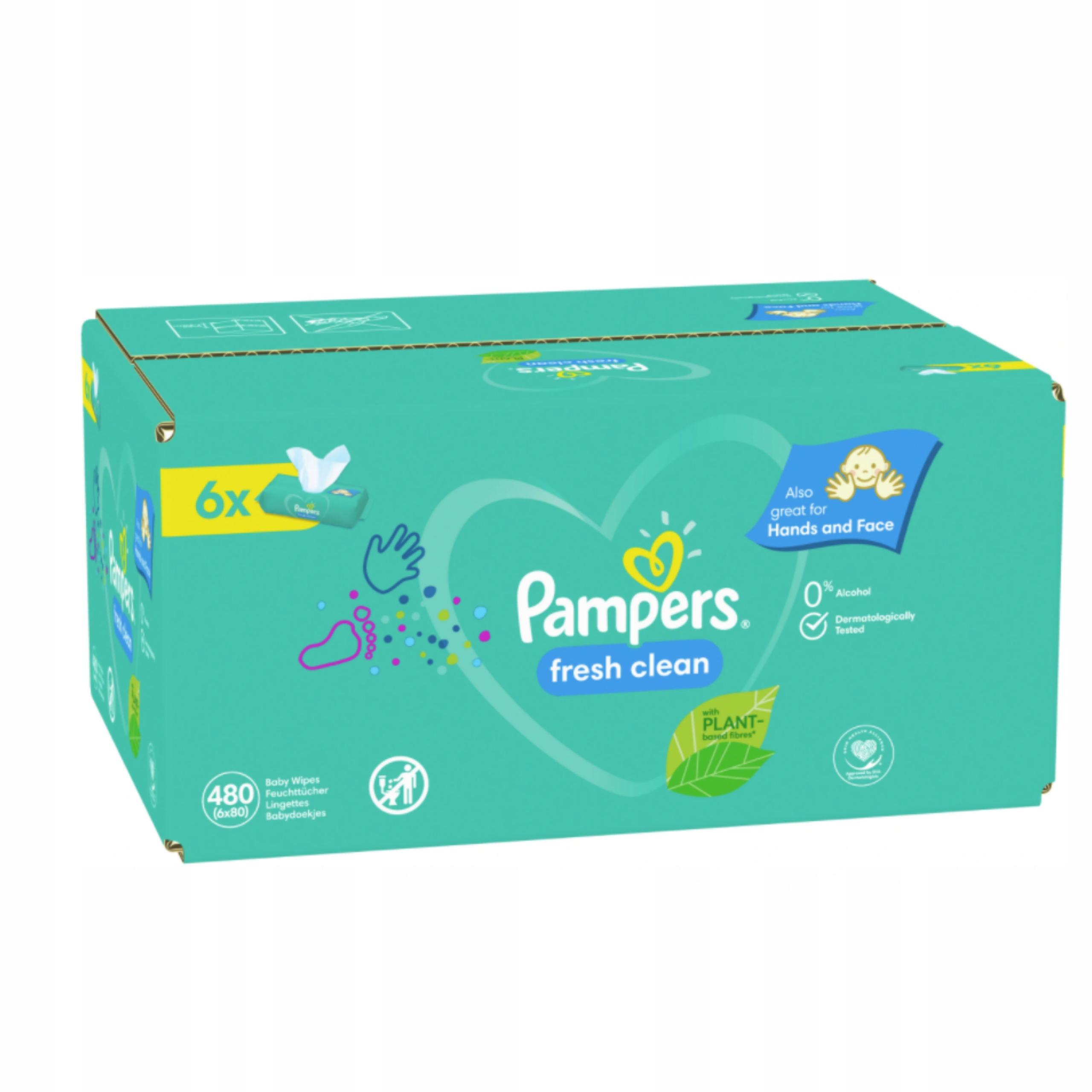 pampers active baby 4+ maxi plus 120 szt