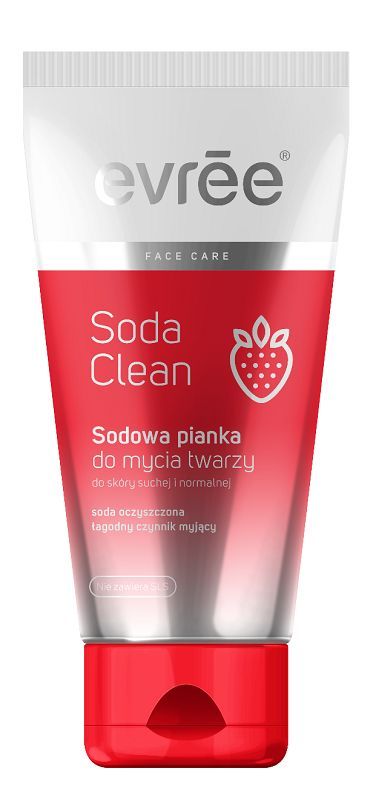 evree soda clean sodowa pianka do mycia twarzy 150ml