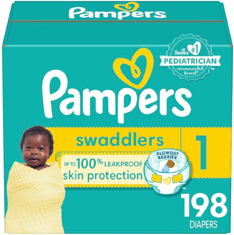 pampers big box size 1