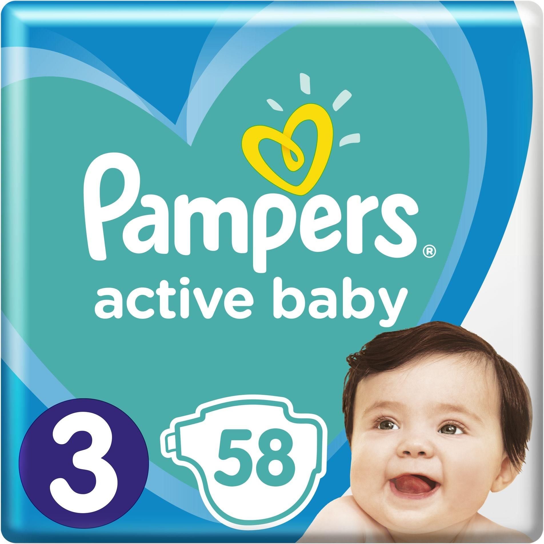 pampers 3 active baby dry ceneo