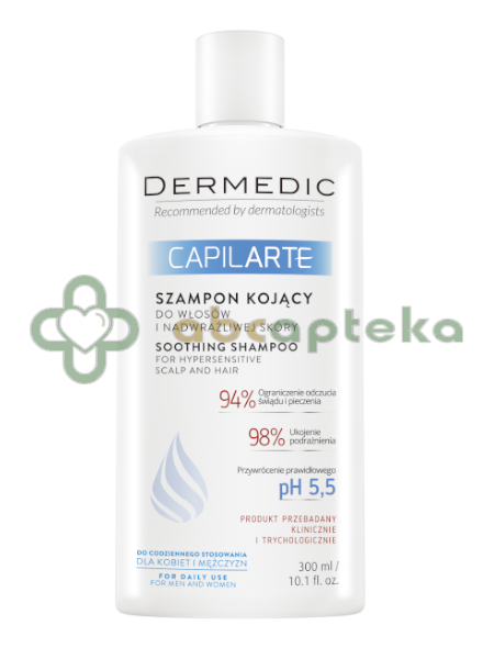 dermedic capilarte szampon do skóry wrażliwej cena