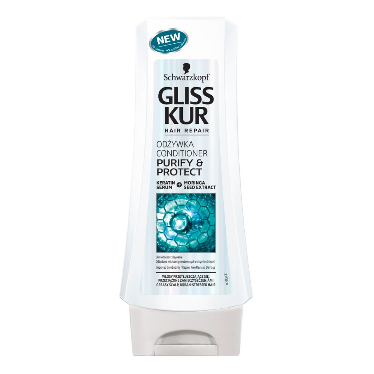 schwarzkopf glisskur odżywka do włosów purify