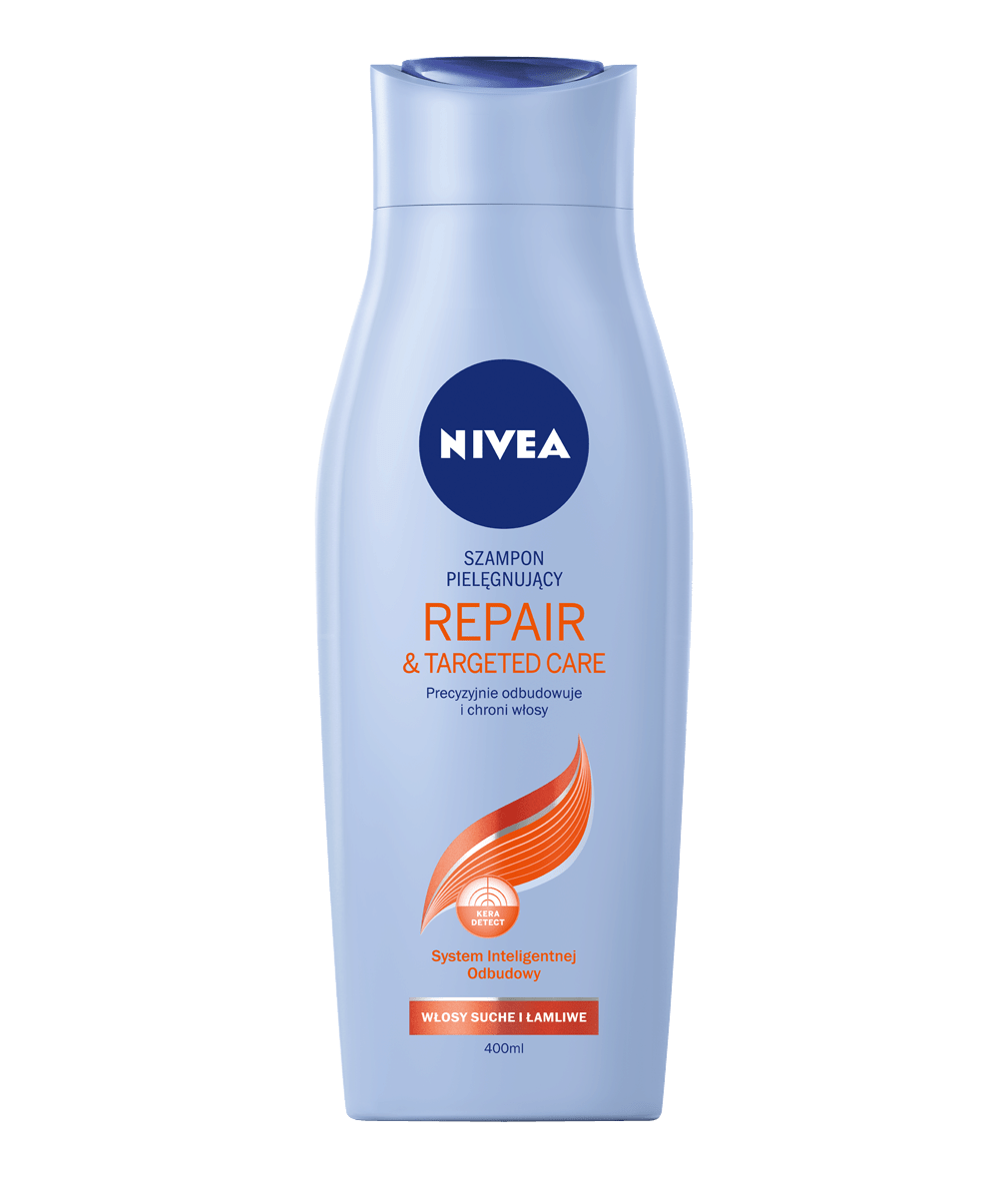 nivea long care repair szampon