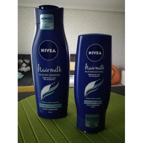 nivea szampon haar milk wizaz