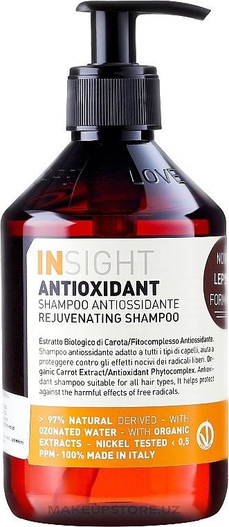 antioxidant shampoo szampon odmładzający insight wizaz