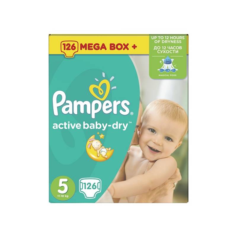 pampers 5 126 sztuk