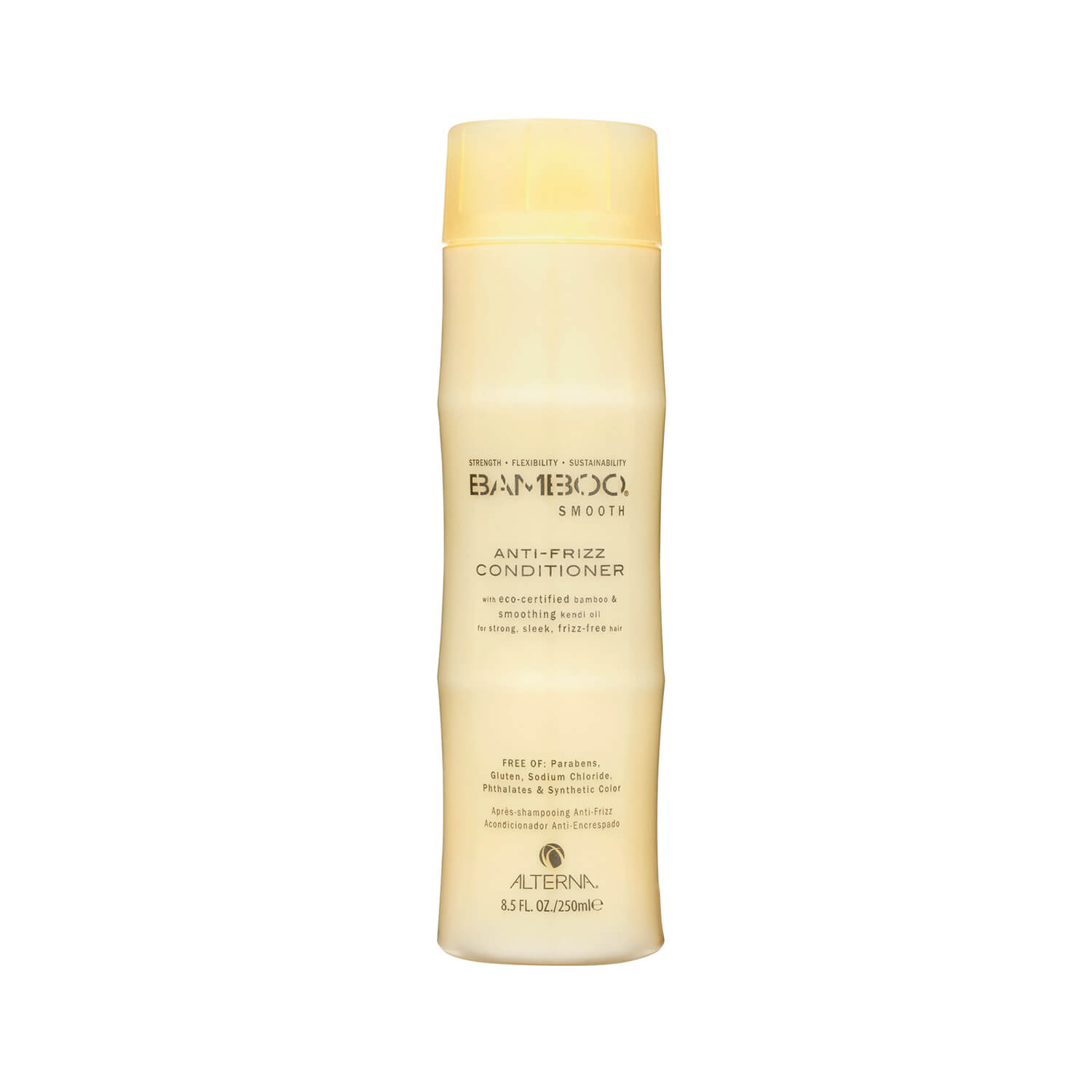 alterna bamboo smooth anti-frizz conditioner odżywka do włosów 250 m