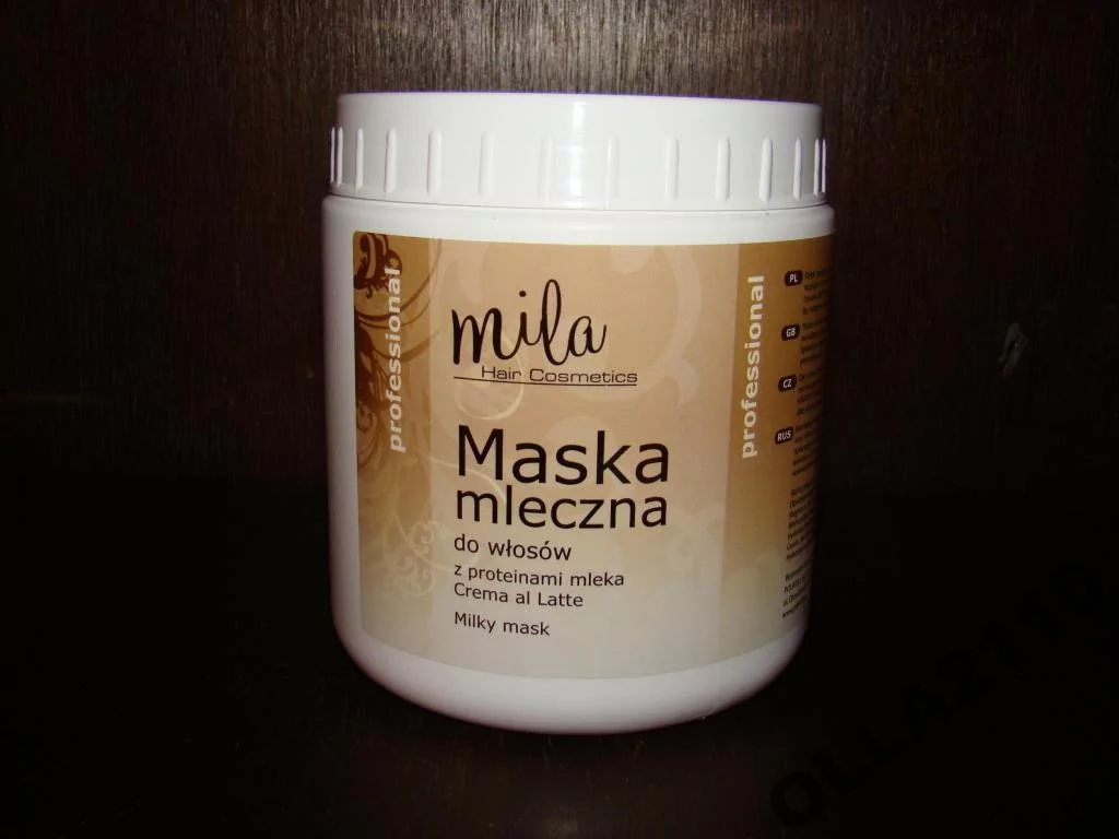 odżywka do włosów maska mleczna mila 1000 ml