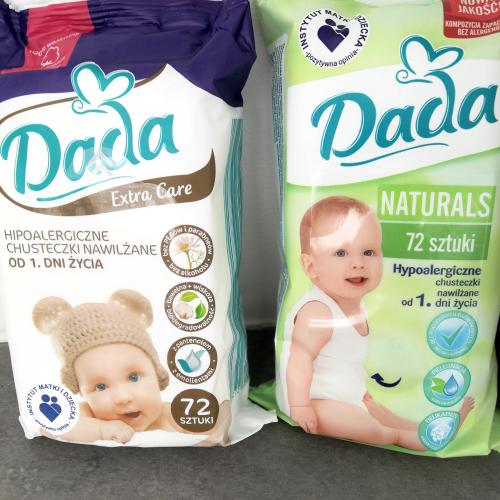 chusteczki nawilżane dada naturals opinie