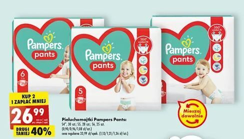 promocja biedronka pampers 4 maxi