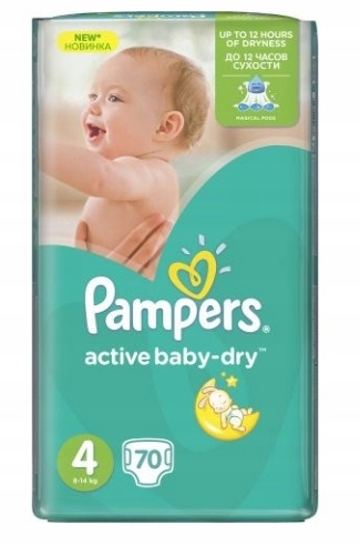 pieluchy pampers aktiv baby dry 3