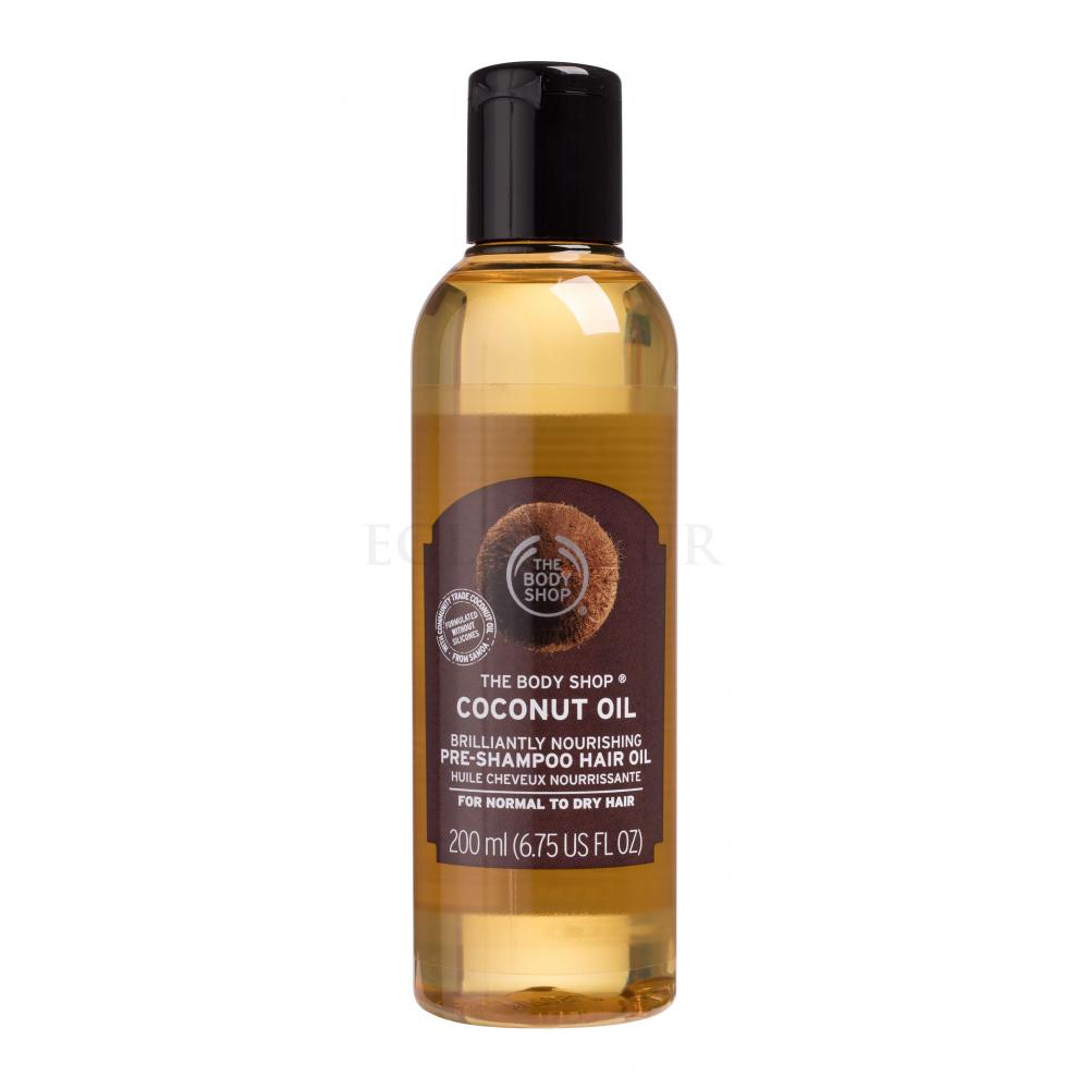 olejek do włosów the body shop coconut