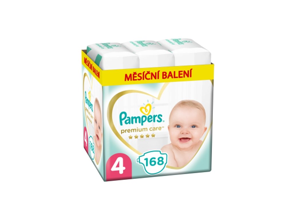 pampers premium care 4 168