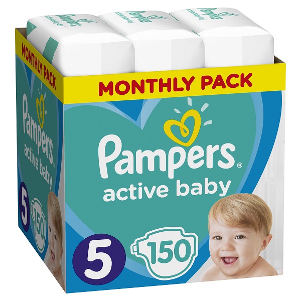 pampers active baby 5