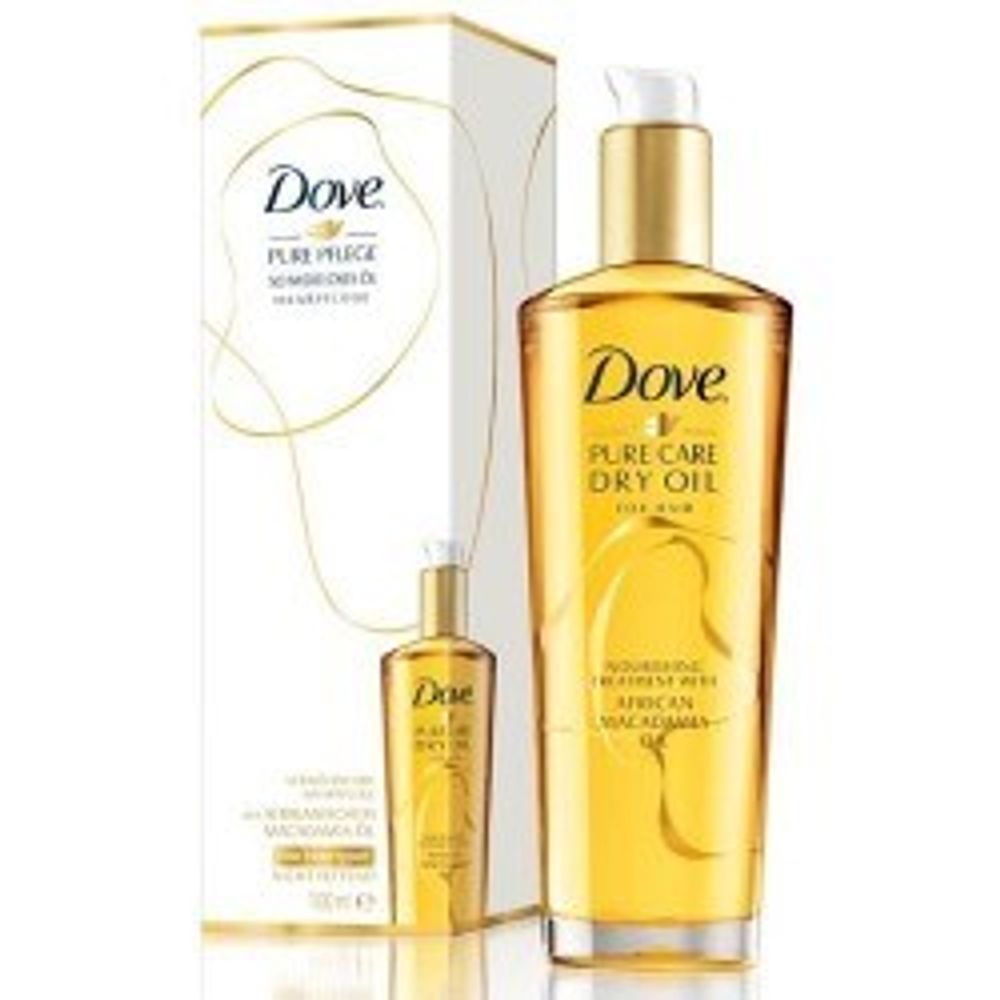 dove pure care dry oil szampon