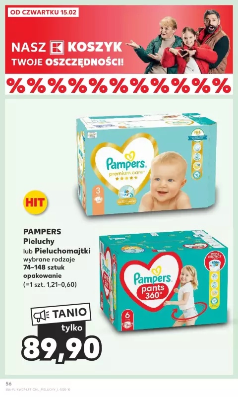 pieluchy pampers gdzie promocja