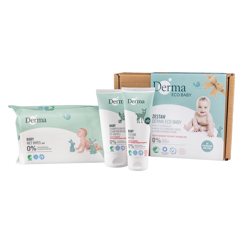 derma eco baby chusteczki nawilżane cena