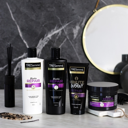 tresemme biotin repair 7 szampon do włosów z biotyną regenerujący