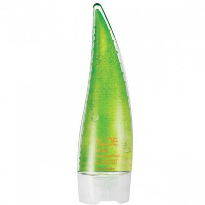 holika holika aloe 92 foam pianka oczyszczająca do twarzy