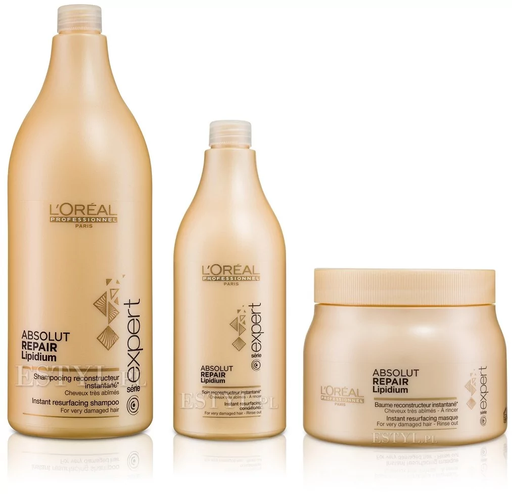 loreal absolut repair lipidium zestaw szampon 100ml maska 75ml