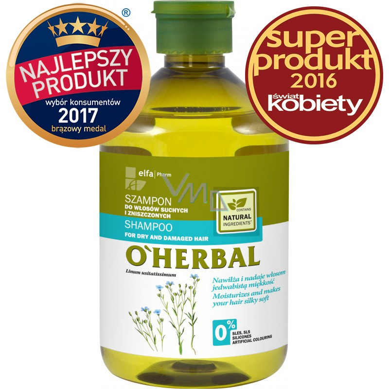 oherbal szampon suchych