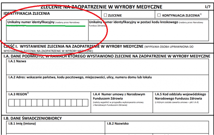 nfz zlecenia na pieluchomajtki