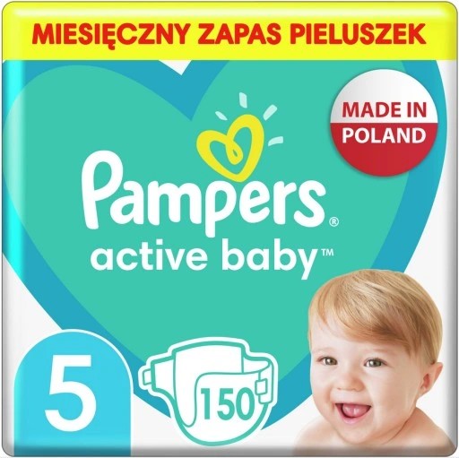 pieluchy pampers 150 szt